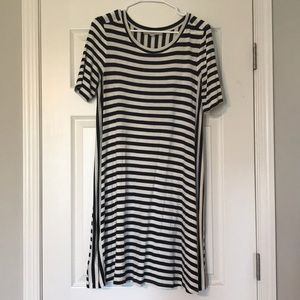 Loft T Shirt Swing Dress